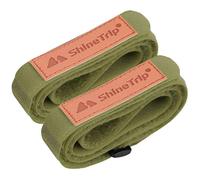 (As show, One size) 2Pcs Picnic Pad Binding Straps Luggage Pack Straps Multi-function Camping Straps