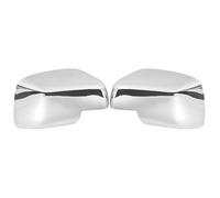 (As show, One size) 2Pcs Rearview Mirror Cover Chrome Caps Fit Compatible Land Rover Discovery/Freelander 2/Range Rover Sport
