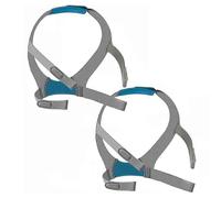 (As show, One size) 2Pcs Replacement Headgear Straps compatible with F30,Headgear Strap compatible with F30 CPAP Mask Adjustable Fit Magic Tape Design