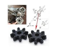 (As show, One size) 2pcs Steering Flexible Steering Column Coupler Column Mdps Parts For Hyundai Kia Oem 563152k000fff High Quality Car Accessories