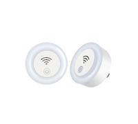 (As show, One size) 2pcs Ultrasonic Insect Repeller, Effective Repellent Device Expel Mosquitoes, Mice, Flies, Cockroaches, Ants, Spiders, Insects