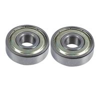 (As show, One size) 2x 629z Double Metal Shielded Sealed Deep Deep Groove Ball Bearing 9x26x8mm