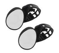 (As show, One size) 2X Bike Mirror, Bicycle Cycling Rear View Mirrors Adjustable Handlebar Mounted for Mountain Road Bi