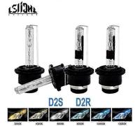 (As show, One size) 2x HID Xenon Bulbs for Car - D2S/D2R, 35W/55W, 3000K - 12000K, 12V DC Replacement