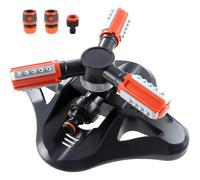 (As show, One size) 3-Arm 360 Rotating Automatic Lawn Sprinkler Watering Irrigation