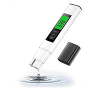 (As show, One size) 3-in-1 TDS Water Quality Tester High Accuracy Digital Water Testing Kit for Drink Water Water Tester Integrated