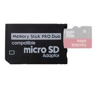 (As show, One size) 3 Pcs PSP Memory Stick Adapter, Funturbo Micro SD to Memory Stick PRO Duo MagicGate Card for Sony Playstation Portable, Camera, Handycam