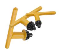 (As show, One size) 3 Piece Drill Key 6mm/10mm 13mm 16mm Drill Chuck Clamp Key Universal Replacement Metal T Key for Drill Chuck