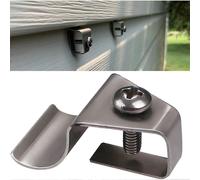 (As show, One size) (30 Pack) Vinyl Siding Clips Hooks No-Hole Needed Outdoor Siding Screws Hanger for Mount Home Security Camera