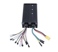 (As show, One size) 3000W Electric Bicycle Controller System 48V-72V 60A Dual Mode 18 Tube Sine Wave Controller