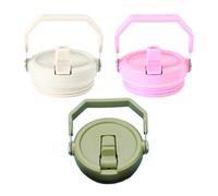 (As show, One size) 30oz Tumbler Flip Straw Lid Replacement for Stanley IceFlow Adventure Quencher Reusable Resistant Tu