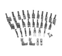 (As show, One size) 31 PCS Presser Foot Set 2 Change Screw Auxiliary Upper Feet Device for Singer Industrial Sewing Mac