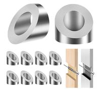 (As show, One size) 33 Beveled Angle Washers 9mm, compatible with 8mm Cable Railing Hardware Kit, compatible with Stair Deck Metal Wood Aluminum End Posts, DIY