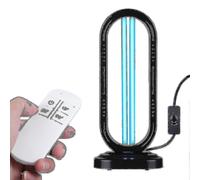 (As show, One size) 38w Ultravioet Uv Lamp With Remote Control Standing Uvc Cleaning Light With Ozone 15/30/60min-C5