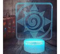(As show, One size) 3D Lamp Naruto Toys for Boys Stuff Bedside Lights for Children 16 Colors Change Decor Lamp