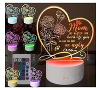 (As show, One size) 3D LED Star Wars Night Light, 3D Illusion Lamp Three Pattern and 16 Color Change Decor Lamp with Remote- Best Gifts for Kids and Star Wars Fans