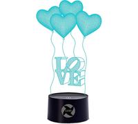 (As show, One size) 3D Optical Illusion Night Light - 7 LED Color Changing Lamp - Cool Soft Light Safe for Kids - Creates Great Dreams