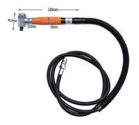 (As show, One size) 3mm 90 Degree Air Grinder Pneumatic Tool Micro-grinder Grinding Polishing Tool Set Metal Cutting Ab