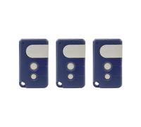 (As show, One size) 3pcs Garage Door Remote 433.92mhz,3-Button Opener Control Compatible with Multiple Modelsq