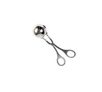 (As show, One size) 4.5CM Kitchen Storage Accessory Set of 2 Non-Stick Meatball Tongs, Stainless Steel Meatball Tongs, Ice Cream Tongs for Cake Pop Meatball Maker