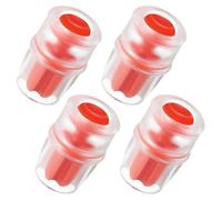 (As show, One size) 4 Packs Bite Valve Replacement Sheath for Water Bladder, Packs Hydraulics Reservoirs, Hydration Pack Bite Valve