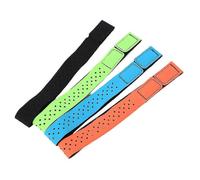 (As show, One size) 4 Pcs Replacement Heart Rate Monitor Armband Strap Adjustable Replacement Armband Band Universal Sport Wrist Strap M