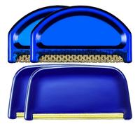 (As show, One size) 4 Pieces Sweater Combs Sweater Fabric Shaver and Cashmere Comb Wool Comb Cleaning Tools Removes Pills, Fuzz and Lint from Clothes (Blue)