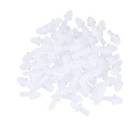 (As show, One size) 40pcs Silicone Earplugs Water-proof Ear Plugs Sleep Noise Reducing Ear Plugs (Random Color)
