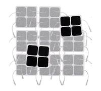 (As show, One size) 40pcs TENS Unit Pads, 2X2 Electrodes for EMS Muscle Stimulator Electrotherapy Pads