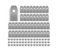 (As show, One size) 45 x Titanium Knife Blades for All Husqvarn/Automower/Yardforce/Gardena Robotic Lawn Mowers