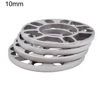 (As show, One size) 4Pcs 3mm 5mm 8mm 10mm Universal Aluminum Alloy Car Wheel Tire Spacers Shims Set mengxi