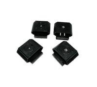 (As show, One size) 4Pcs Bumper Bracket Cover compatible with - 190E 190D W201 2018800114