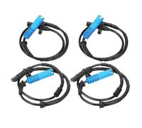 (As show, One size) 4Pcs Car ABS Wheel Speed Sensor for BMW- X5 E53 2000-2006 34526756380