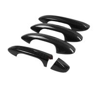 (As show, One size) 4PCS Outer Door Handle Cover Trim Sticker compatible with C E GLC GLS CLA GLA Class W213 W205 X253 15-24 A