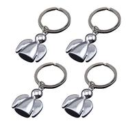 (As show, One size) 4pcs Sunny Doll Keychain Angel Key Rings Couple Gifts Keychain Ornament for Valentine's Day
