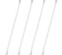 (As show, One size) 4pcs Vertical Blinds Replacement Parts Long Vertical Blind Wand Curtain Vertical Rod