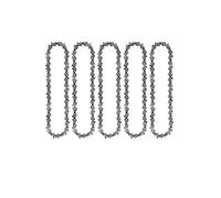 (As show, One size) (5 PACK) 4 Inch Mini Chainsaw Chain Replacement compatible withCordless Electric Portable All 4 Inch Mini Chainsaw Guide Saw Chain