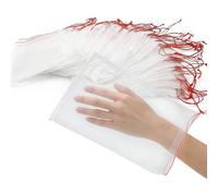 (As show, One size) 50 Pcs Fruit Protective Bag Fishnet Nylon Nets For Garden Grape Protective Bag 25 X 15 Cm For Plant Protection Avoid Insects Birds Garden Tools