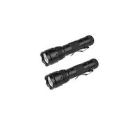 (As show, One size) 502B Single Mode 1200 Lumens LED Torch, Waterproof Portable Handheld Torch for Camping Outdoor Hiking Hunting, 2 Pack 502T6 fifth gear