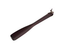 (As show, One size) 54cm Long Handled Wooden Shoe Horn Wood Shoehorn for Men Women Kids Seniors Pregnancy (Red)