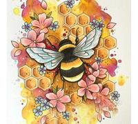 (As show, One size) 5D Diamond Painting Kits, DIY Diamond Painting Cross Stitch Full Drill Crystal Rhinestone Painting Embroidery Paintings Pictures Arts Craft for Home W