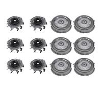 (As show, One size) 6 Pack SH50 Replacement Heads compatible with Series 5000 Shavers, S5000 S5420 S5380 S5351 MultiPrecision Blades