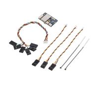 (As show, One size) 6CH 2.4G PWM PPM I.Bus Receiver FSX6B Kit with Omnidirectional Antenna for FSi8 FSI6X FSi4 FSi6 FSi6S Transmitters