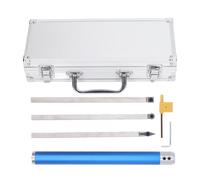 (As show, One size) 6Pcs Carbide Tipped Wood Lathe Turning Tools Set Incisive Easy to Use Carbide Turning Tools for Woodworking