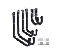 (As show, One size) 6pcs Metal Wall Hanger