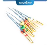 (As show, One size) 6pcs/Pack Easyinsmile Blue Endo Files X3-MAX Root Canal NITI Rotary File Engine Use Dental Endodontic Tools Flexible