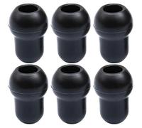 (As show, One size) 6pcs Universal Stethoscope Ear Tips Replacement Professional Silicone Earbuds