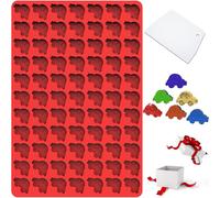 (As show, One size) 77 Car Cookie Molds For Baking Candy/cookies/fudge/biscuits/puddingin The Shape Of A Small Car Silicone Molds For Making Exquisite Gifts For Children