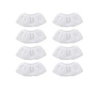 (As show, One size) 8 Pack Microfibre Cloth Cover Set For Karcher Steam Cleaner Easyfix Sc2 Sc3 Sc4 Sc5 Hand Nozzle Accessories -QH
