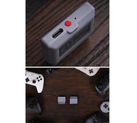 (As show, One size) 8BitDo Suitable compatible with PS1 PS2 Host Retro Receiver Multifunctional Portable Bluetooth Wireless Handle PS Receiver-C10